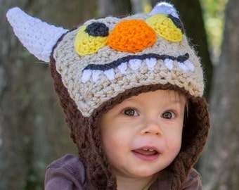 Where The Wild Things Are crochet hat