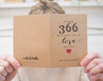 Personalized Love Card. Valentine's Day Card. Valentine's Day Gifts for Him. Custom Valentine's Day Card. Anniversary Card.
