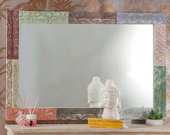 Mirror with new wood frame art. 51572 Free Delivery