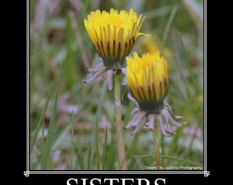 SISTERS Motivational Poster 11 x 14