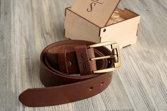 What dad doesn't need a personalized BELT?! Every dad ever needs this. DO EET!