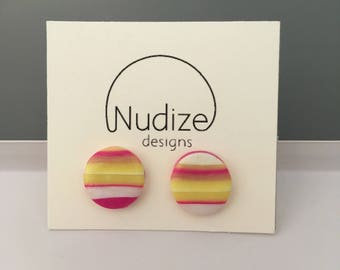 SALE STOCK! Handmade statement dangle earrings // gifts for her // “Callie"