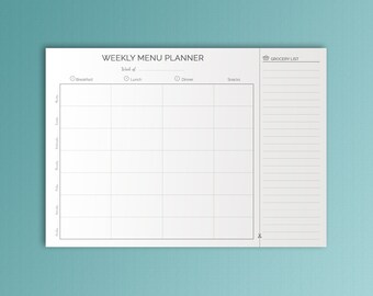 printable weekly food diary