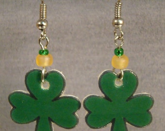 Shamrock Dangle earrings - St. Patrick's Day