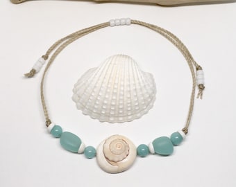 beach anklet, beachcomber boho jewelry, gift for her
