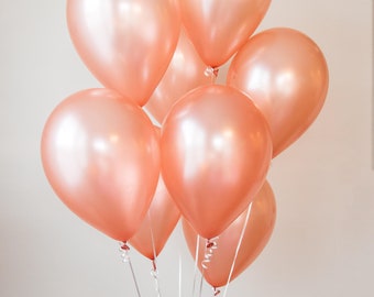 Rose Gold Balloons, Bridal Shower Decor, Bridal Shower Balloons, Rose Gold Decor, Wedding Decor, Rose Gold Wedding, Bride to Be