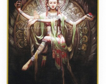 Goddess Shakti Card