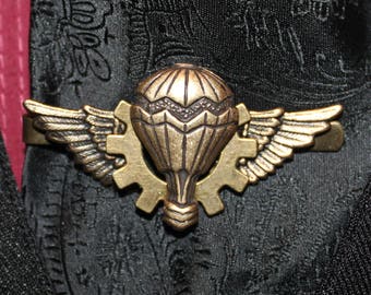 Steampunk Airship Tie Clip