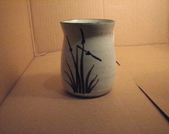 studio art pottery-creamer mug sign