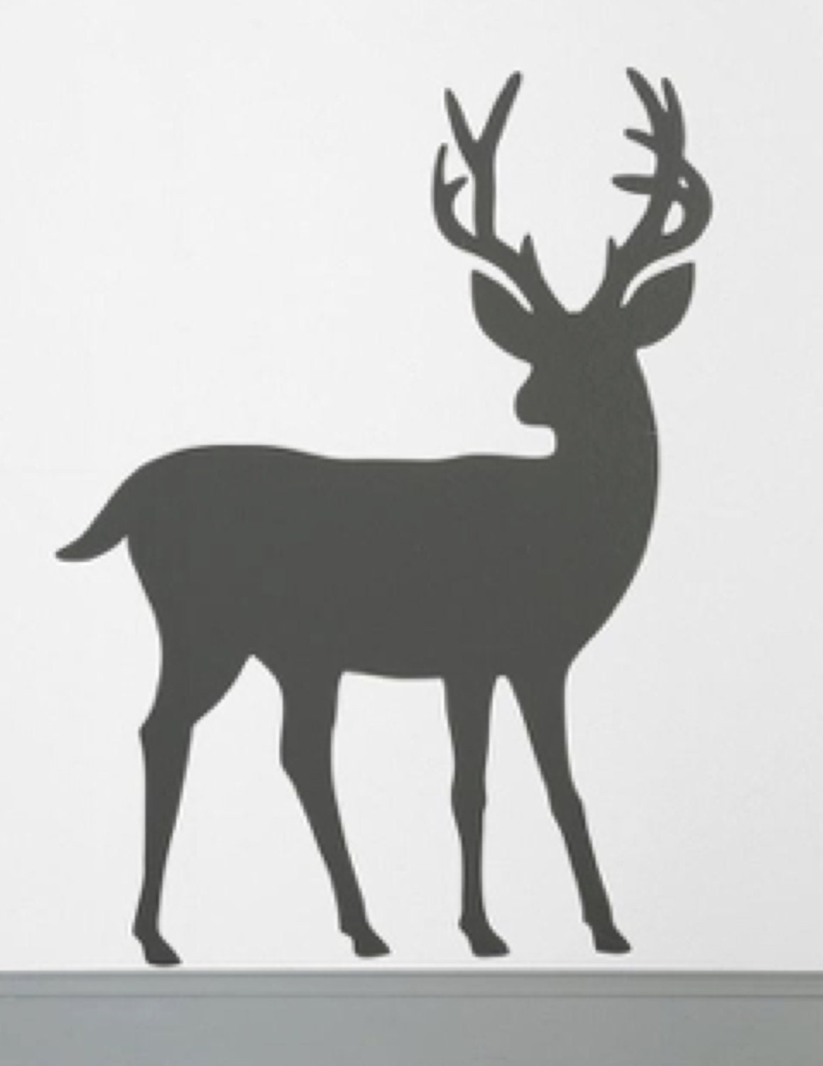 Pack Of 3 Full Deer Stencils Made From 4 Ply Mat Board 11x14 8x10 And 5x7