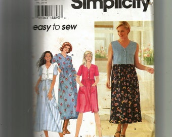 Simplicity Misses' Dress Pattern 7124