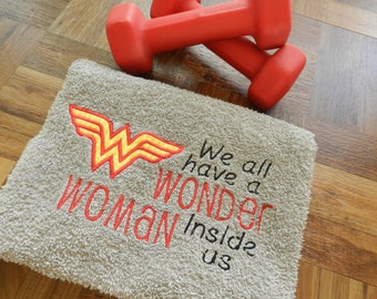 Work Out/Gym Towel-Wonder Woman