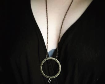 Scrying Stone Chain Necklace