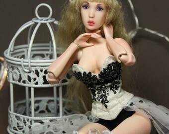 OOAK resin bjd doll Lina elf