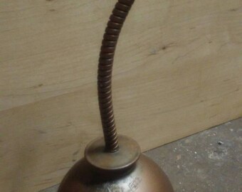 Vintage Eagle Large Oiler Tin Can 4" x 3" Copper Colored with Long Flexible 6" Spout