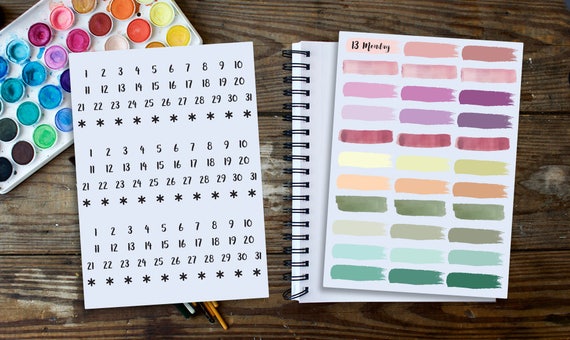 Bullet Journal Stickers Sticker Kit Planner Stickers