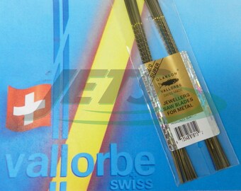 Vallorbe Saw Blades 8/0 Glardon Swiss Made Original Lames De Scie 1gross (1E)