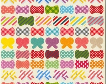 Ribbon Stickers - Japanese Stickers - Reference C1102-03C5134-35