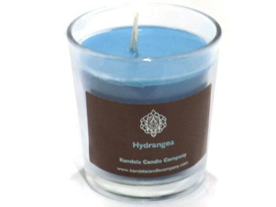 New! Hydrangea Scented Candle in Classic Tumbler