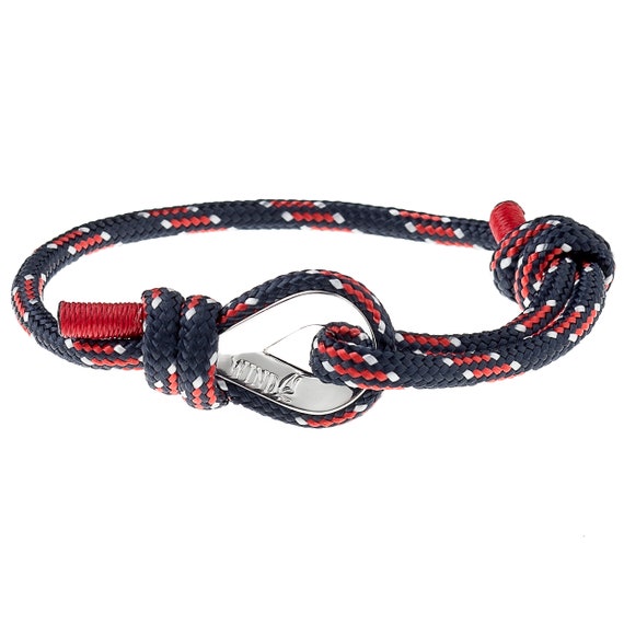 ROPE BRACELET - navy blue bracelet, women bracelet, bracelets for teenagers, arm bracelet nautical jewelry nautical bracelet sailing jewelry