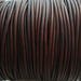 1.5mm Leather Cord, Antique Brown Cord, Distressed Leather, Soft Round Leather, Genuine Leather, Natural Dye, Lead Free, Choose Length
