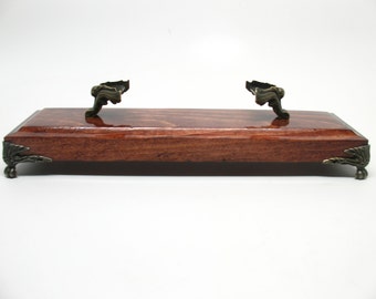 Wooden Fountain Pen Stand Display Holder Desk Office #1577