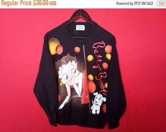 vintage betty boop sweatshirt mens