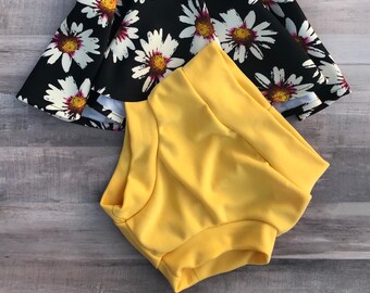 Bumblebee Yellow Bloomers