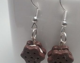 Ice Cream Sandwich Earrings