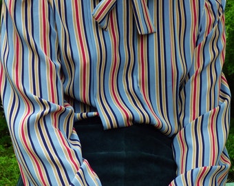 Vintage Striped Blouse