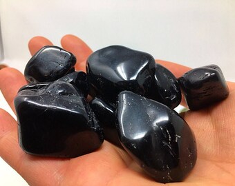 1 piece Tumbled Black Tourmaline