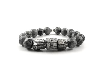 JASPER PYRITE BRACELET