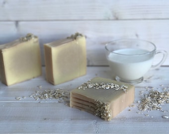 Oatmeal, Milk, and Honey Soap