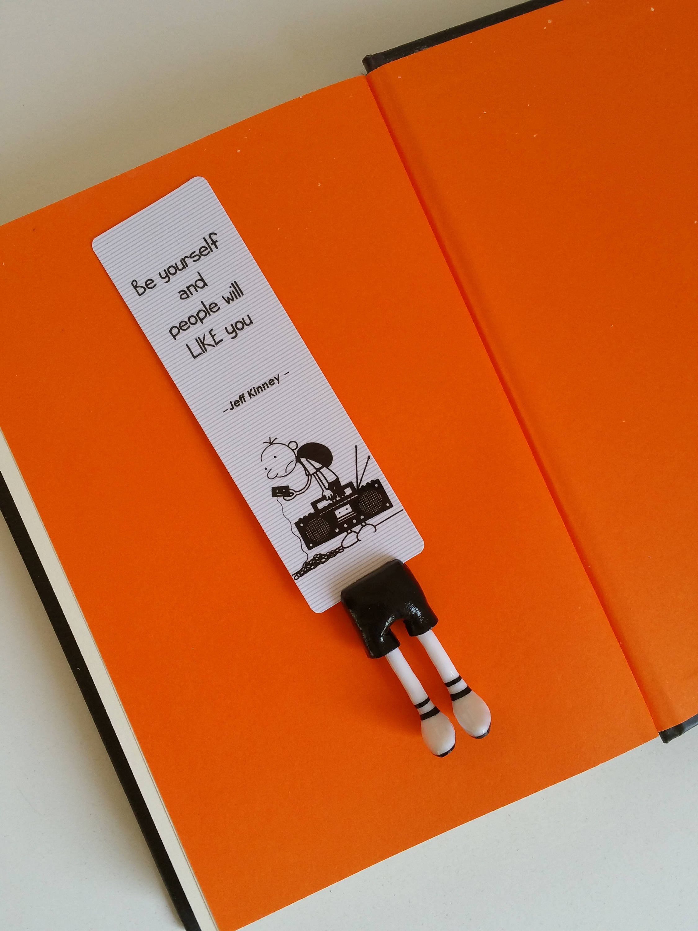 Diary of a Wimpy Kid bookmark Greg Heffley bookmark perfect