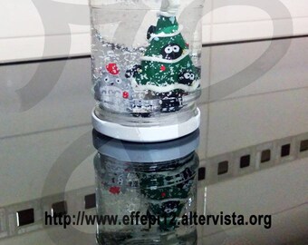 Christmas decoration with Totoro decorating the tree