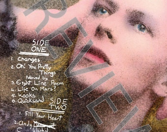 Tshirt - David Bowie: Hunky Dory (1971)