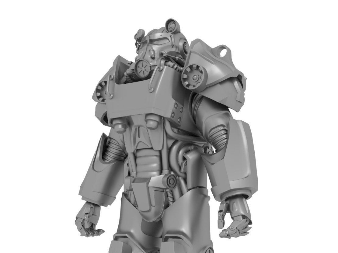 Fallout 4 Power Armor T 60 Armor For 3d Printing Wearable Suit 2725