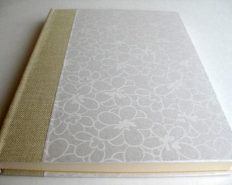 Wedding Journal Handbound Diary Notebook Blank Paper