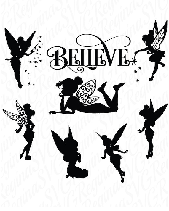 Tinkerbell svg Tinkerbell clipart Tinker Bell svg Disney