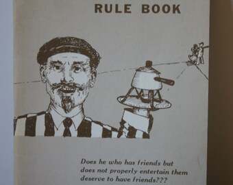 The Fondue Rule Book The Pot Shop Vintage Catalog 1962 Kitchen Basics Retro Informational Free Shipping