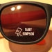 Vintage Adult, Hard Rubber, Bart Simpson Rubber Framed Sunglasses #1