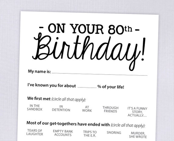 Free Printable Games For 80th Birthday Party - Printable Word Searches