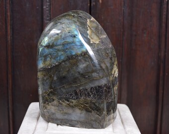 Labradorite Point- 3.32 lbs- Flashy- Large- Crystal- Stones- Metaphysical Crystals