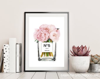 Blush, pink, Peony, Peonies, Vase, blush pink, Fashion illustration, Fashion, Amanda Greenwood, watercolor, fashion wall art, poster,bedroom