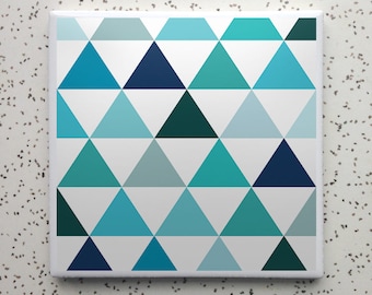 Summer Camp Lakeside Tile Coaster