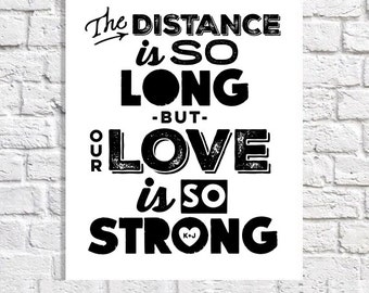Long Distance Quote Art Navy Girlfriend Gift For Marine Girlfriend Army Girlfriend Air Force Girlfriend Fiance Long Distance Quote Art Navy Girlfriend Gift For Marine Girlfriend Army Girlfriend Air Force Girlfriend Fiance
