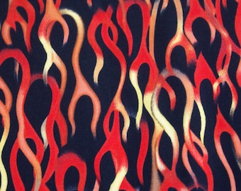 Flames Fabric by Brother and Sister - 1/2 yard