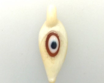 Lamp Work Eye Pendant by Jim Smircich
