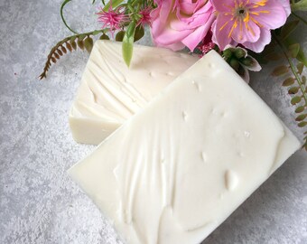 1 piece of Natural soap White musk essential oil, olive oil only