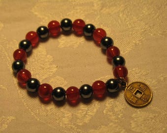 Good Luck Safe Travel Amulet Talisman Omamori Charm Bracelet